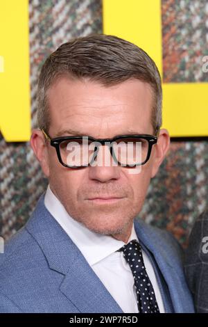 Max Beesley, THE GENTLEMEN UK Series Global Premiere, Theatre Royal, Drury Lane, Londra, Regno Unito, 05 marzo 2024, foto di Richard Goldschmidt Foto Stock