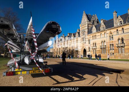 Fondata nel 1546 da re Enrico VIII, il Christ Church College, Oxford è una fondazione congiunta dell'università e della cattedrale di Oxford dio Foto Stock