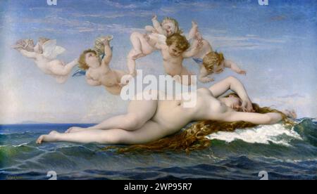 La nascita di Venere (in francese: Naissance de Venus) è un dipinto dell'artista francese Alexandre Cabanel. E' stato dipinto nel 1863, Foto Stock