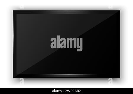 Quadrato nero, design eccellente per qualsiasi scopo. Sfondo, carta da parati, carta da imballaggio. Illustrazione vettoriale. immagine stock. EPS 10. Illustrazione Vettoriale