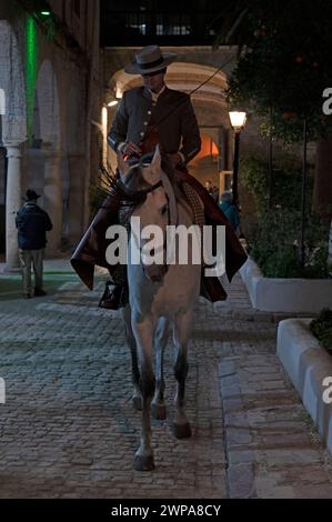 Las Caballerizas Reales de Cordoba (le scuderie reali di Cordoba) nella storica città di Cordoba a Las Caballerizas Reales de Cordoba (il reale Foto Stock