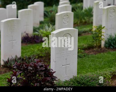 Cimitero di guerra Sai Wan Foto Stock