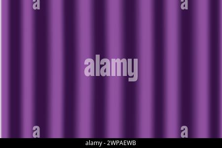 Sfondo astratto a onda in tessuto di colore viola, illustrazione grafica senza royalty - Alamy Illustrazione Vettoriale