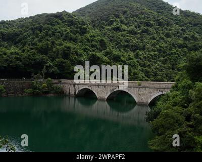 Vaschette di Tai Tam Tuk Foto Stock