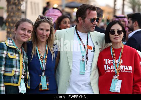 Sakhir, Bahrein. 2 marzo 2024. BAHRAIN, Sakhir, 2. Marzo 2024: George BANFORD e amici durante la gara al Bahrain International Circuit on 2. Marzo 2024 in Bahrain, gara 1 di Formula 1, apertura stagione, foto e copyright Jun QIAN/ATP Images (QIAN Jun/ATP/SPP) credito: SPP Sport Press Photo. /Alamy Live News Foto Stock