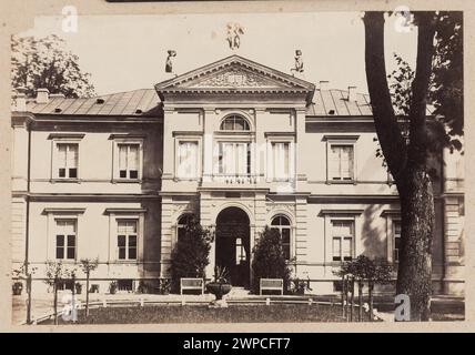 Paścikk Krasiąch a Ursynów vicino Varsavia. Brandel, Konrad (1838-1920); intorno al 1875 (1870-00-00-1880-00-00-00); Méyet, Leopoldo (1850-1912) - collezione, Ursynów (Varsavia), Palazzo Foto Stock