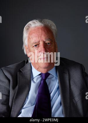 Pranzo letterario Michael Mansfield The Oldie 05-03-24 Foto Stock