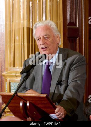 Pranzo letterario Michael Mansfield The Oldie 05-03-24 Foto Stock