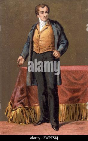 SIR ROBERT PEEL (1788-1850). Statista inglese. Foto Stock