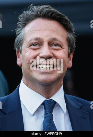 Londra, Regno Unito. 6 marzo 2024. Nigel Huddleston, Partito Conservatore, Segretario finanziario del governo al Tesoro, nel round di trasmissione a Westminster il giorno del budget. Crediti: Imageplotter/Alamy Live News Foto Stock