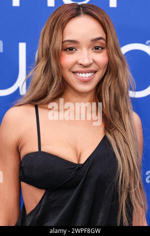 Inglewood, Stati Uniti. 6 marzo 2024. INGLEWOOD, LOS ANGELES, CALIFORNIA, USA - 06 MARZO: Tinashe arriva alla Billboard Women in Music 2024 tenutasi al YouTube Theater al SoFi Stadium il 6 marzo 2024 a Inglewood, Los Angeles, California, Stati Uniti. (Foto di Xavier Collin/Image Press Agency) credito: Image Press Agency/Alamy Live News Foto Stock