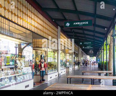 Melbourne, Australia, febbraio 2018 - Vista del Queen Victoria Market nella città di Melbourne, Australia Foto Stock