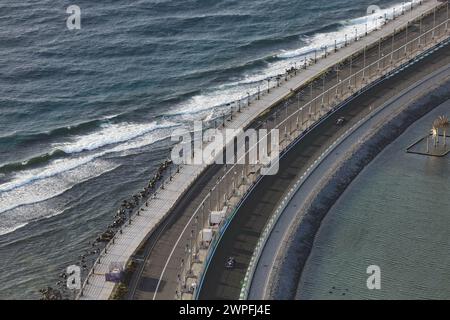 Durante il Gran Premio dell'Arabia Saudita di Formula 1 STC 2024, 2° round del Campionato del mondo di Formula 1 2024 dal 7 al 9 marzo 2024 sul circuito di Jeddah Corniche, a Jeddah, Arabia Saudita Foto Stock