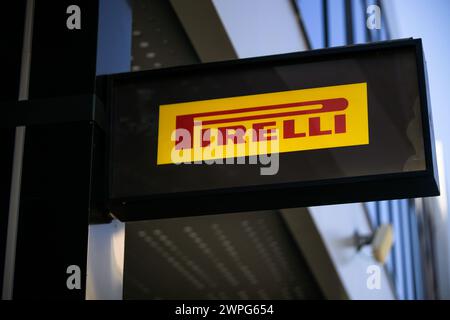 Jeddah, Arabia Saudita. 7 marzo 2024. Pirelli. AHMAD ALSHEHAB/Alamy Live News. Foto Stock