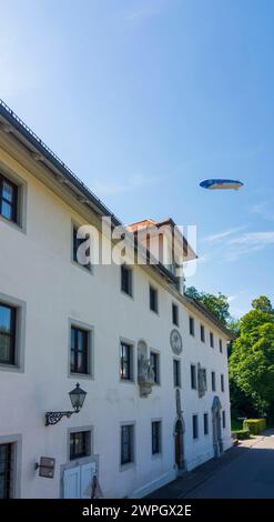 abbazia di Thalbach, dirigibile Zeppelin NT pieno di elio Bregenz Bodensee Lago di Costanza Vorarlberg Austria Foto Stock