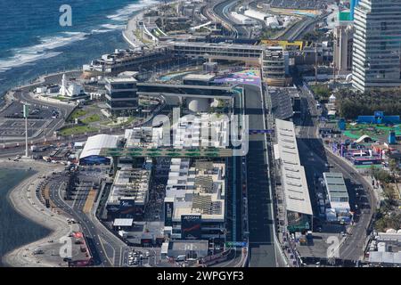 Jeddah, Arabia Saudita. 7 marzo 2024. Vista generale, Gran Premio di F1 dell'Arabia Saudita al Jeddah Corniche Circuit il 7 marzo 2024 a Jeddah, Arabia Saudita. (Foto di HOCH ZWEI) credito: dpa/Alamy Live News Foto Stock