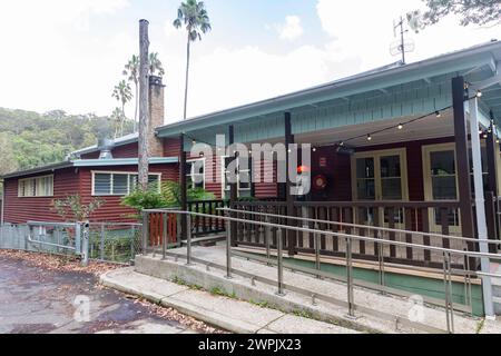 Royal National Park, Audley Village e l'edificio storico Audley Dance Hall and Cafe, Sydney, NSW, Australia, Foto Stock