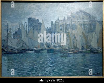 "Il Museo di le Havre", 1873, Claude Monet (1840-1926), Museo Thyssen Bornemisza, Madrid, Spagna, Europa Foto Stock