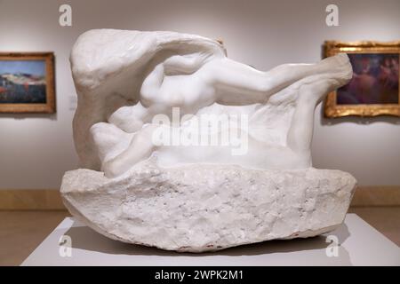 Auguste Rodin, (1840-1917), The Dream (The Angel's Kiss), Hacia 1905 Foto Stock