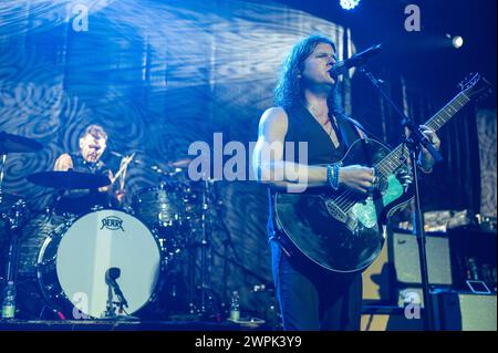 28 ottobre 2023: Jay Buchanan - Rival Sons suonano un concerto a Milano Foto Stock