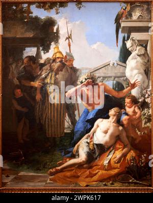 Giambattista Tiepolo, Venecia, 1696, Madrid, 1770, la morte di Giacinto, 1752-1753 Foto Stock