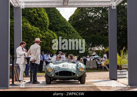 Aston Martin DB3S al Concours of Elegance Foto Stock