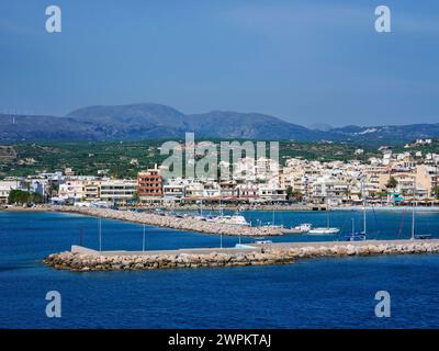 Paesaggio urbano di Sitia, regione di Lasithi, Creta, Isole greche, Grecia, Europa Copyright: KarolxKozlowski 1245-2703 Foto Stock