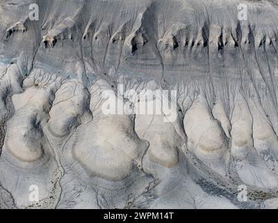 Vista aerea astratta di Done delle formazioni rocciose vicino a Kanab, Utah, Stati Uniti d'America, Nord America Foto Stock