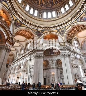 La Cattedrale di St Paul, Londra Foto Stock