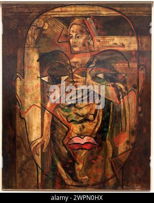 Francis Picabia, París, 1879 - 1953, Amsel ou Sagesse, 1930, museo Reina Sofia, Madrid, Spagna Foto Stock