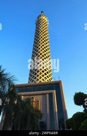 Torre del Cairo in un pomeriggio di primavera soleggiato Foto Stock