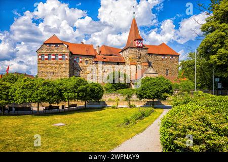 Castello di Wenzel a Lauf an der Pegnitz Foto Stock