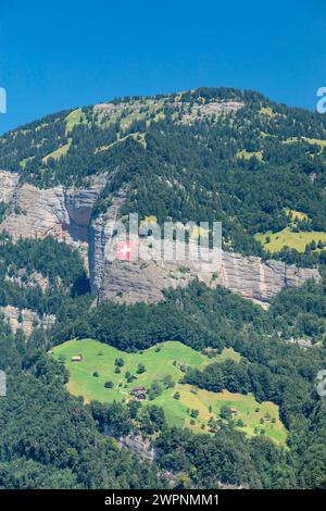 Rigi vicino a Vitznau, Lago di Lucerna, Cantone di Lucerna, Svizzera Foto Stock