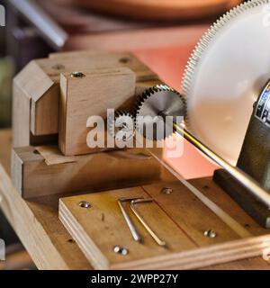 Impressioni di un laboratorio di pianoforte Foto Stock