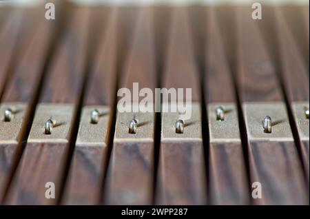 Impressioni di un laboratorio di pianoforte Foto Stock