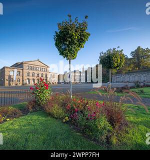 Teatro statale di Coburg, Franconia, Baviera, Germania Foto Stock