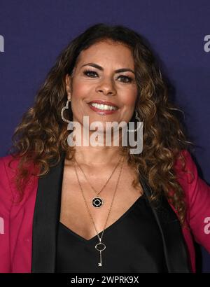 Los Angeles, Stati Uniti. 8 marzo 2024. Lisa Vidal arriva alla 17a festa annuale WIF Women Oscar Nominees Party tenutasi a Catch Steak LA l'8 marzo 2024 a Los Angeles, CALIFORNIA. © Tammie Arroyo/AFF-USA.com crediti: AFF/Alamy Live News Foto Stock