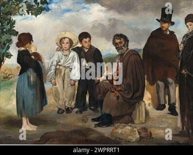 The Old Musician, 1862, National Gallery of Art, Washington D.C. Édouard Manet Foto Stock