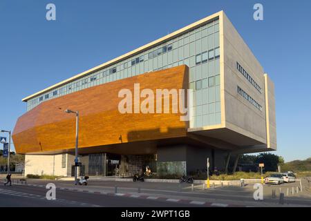 Esterno del Museo Steinhardt di storia naturale dell'Università di Tel Aviv in Israele Foto Stock