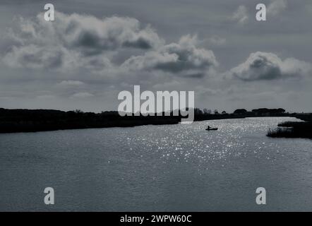 Lido di Dante, Foce dei fiumi Uniti Foto Stock