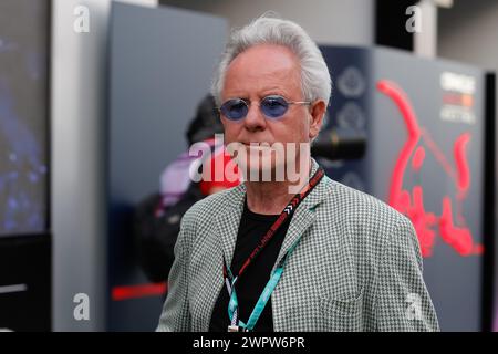 Jeddah, Arabie Saoudite. 9 marzo 2024. Ritratto di Horacio Pagani, durante il Gran Premio saudita di Formula 1 STC 2024, 2° round del Campionato del mondo di Formula 1 2024 dal 7 al 9 marzo 2024 sul circuito di Jeddah Corniche, a Jeddah, Arabia Saudita - Photo Frédéric le Floc'h/DPPI Credit: DPPI Media/Alamy Live News Foto Stock