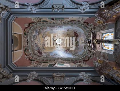 Cappella del Santissimo Sacramento, Cattedrale Latina, Basilica cattedrale dell'assunzione, Leopoli, Ucraina Foto Stock