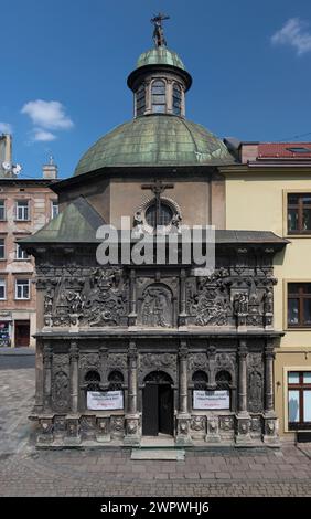 Cappella Boim, Cattedrale Latina, Basilica cattedrale dell'assunzione, Leopoli, Ucraina Foto Stock