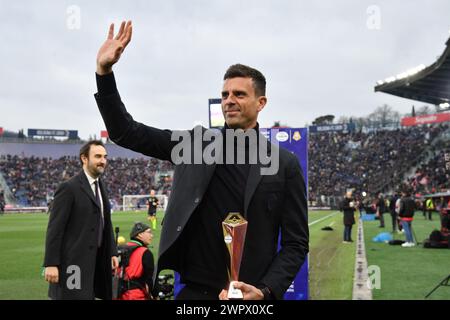 Bologna, Italia. 9 marzo 2024. Durante la partita di serie A Tim tra Bologna e Inter FC - serie A TIM allo Stadio Renato Dall'Ara - Sport, calcio - Bologna, Italia - sabato 9 marzo 2024 (foto di Michele Nucci/LaPresse) crediti: LaPresse/Alamy Live News Foto Stock