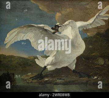 The Threatened Swan 1650 Jan Asselijn (NL) Foto Stock