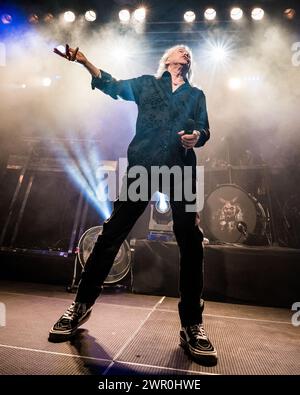 Bob Catley dei Magnum si esibisce dal vivo nel 2022 Foto Stock