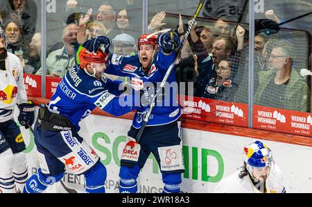 Nel der 34. Spielminute trifft #96 Tyson Spink zur zwischenzeitlichen Schwenninger Führung zum 2:1. (Villingen-Schwenningen, Deutschland, 19.11.2023) Foto Stock