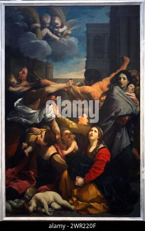 Italia Emilia Romagna Bologna - Galleria d'arte Nazionale - massacro degli innocenti di Guido reni nel 1611 Foto Stock