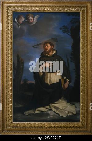 Italia Emilia Romagna Bologna - Galleria d'arte nazionale - san Pietro da Verona, di Giovanni Francesco Barbieri, detto il Guercino nel 1647 Foto Stock