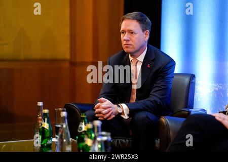 New York, New York USA 03/08/2024 il CEO De Beers Group al Cook ha partecipato alla De Beers Group Ambassadors' Breakfast l'8 marzo 2024 presso il Sofitel Hotel di New York, NY. Foto di Jennifer Graylock-Graylock.com Foto Stock